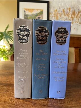 3 Vintage Reader's Digest Best Loved Books for Young Readers Vol. # 10, 11, 12